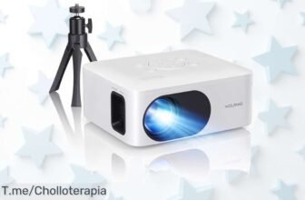 Mini proyector wolfang HD con sonido Hifi imagen nítida calidad cine aprovecha este ofertón nunca visto precio loco y descuento brutal compra ya ¡quedan pocas unidades!