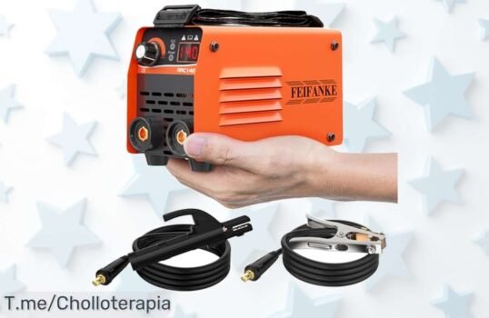 Mini soldador inverter feifanke arc140 potente y fácil con arranque rápido antiadherente un ofertón único y brutal nunca visto en precio de ganga ¡corre que la oferta vuela!