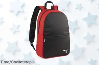 Mochila Puma teamGOAL Core roja con espacio XXL diseño clásico a precio loco aprovecha este ofertón de descuento brutal único y compra ya antes que se agote