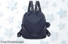 Mochila antirrobo Olivia Wong 13L con diseño convertible y cierre seguro chollazo de precio loco descuento brutal limitado ¡compra ya esta oferta nunca vista!