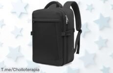 Mochila viaje cabina Xkdoai súper resistente con bolsillo antirrobo y repelente al agua el descuento brutal que nunca viste aprovecha esta oferta limitada ya