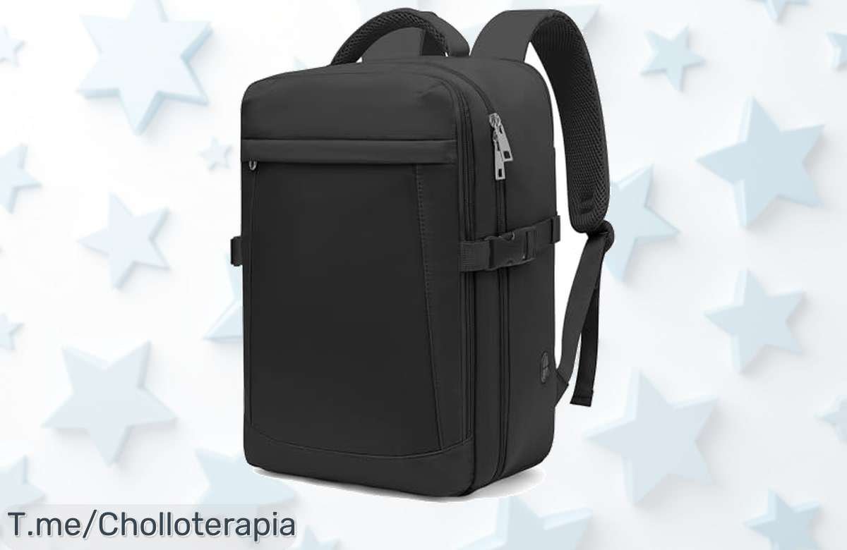 Mochila viaje cabina Xkdoai súper resistente con bolsillo antirrobo y repelente al agua el descuento brutal que nunca viste aprovecha esta oferta limitada ya