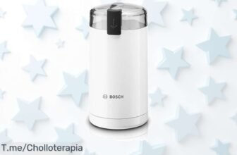 Molínillo de café Bosch con motor potente y cuchillas inox molidos perfectos en segundos precio loco nunca visto super chollo compra ya antes que se acabe