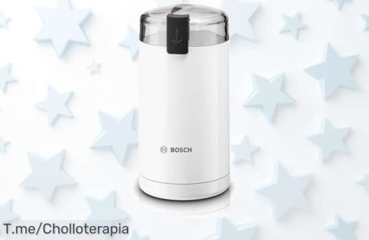 Molínillo de café Bosch con motor potente y cuchillas inox molidos perfectos en segundos precio loco nunca visto super chollo compra ya antes que se acabe