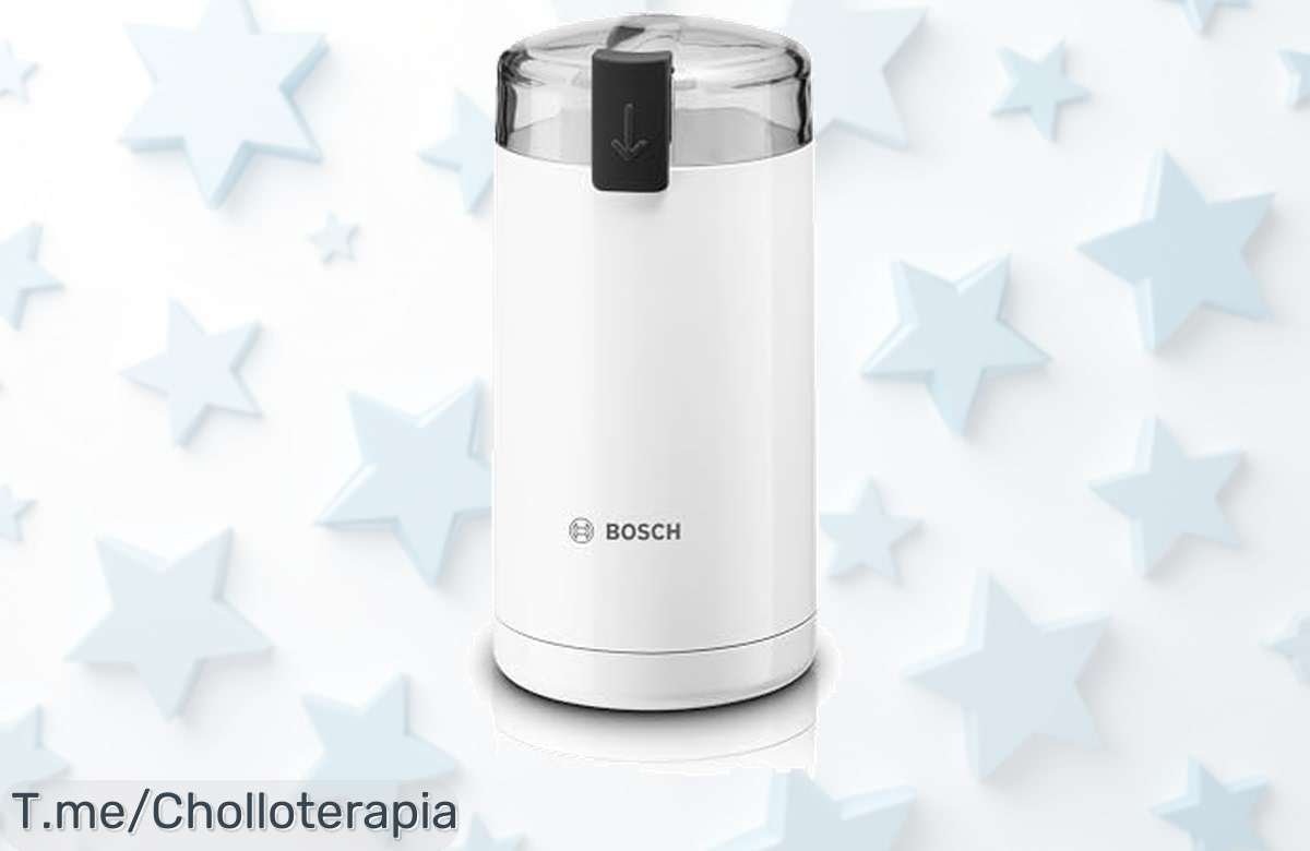 Molínillo de café Bosch con motor potente y cuchillas inox molidos perfectos en segundos precio loco nunca visto super chollo compra ya antes que se acabe