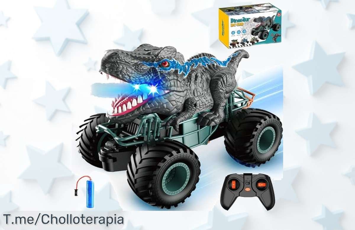 Monster trucks teledirigido con luces y spray de agua a un precio loco nunca visto ¡ofertón único, descuento brutal y precio de ganga que se acaba ya! compra ya