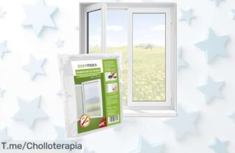 Mosquitera fácil y recortable easymaxx con velcro sin taladros ni líos aprovecha el super chollo y descuento brutal antes que se agote tu precio loco de ganga