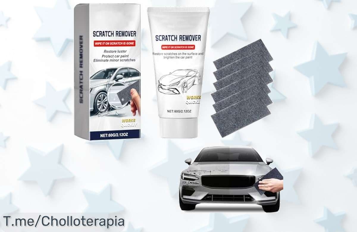 Nano paño para quitar arañazos de coche con descuento brutal elimina rayones al instante y deja tu coche como nuevo precio loco y súper chollo oferta nunca vista corre ya