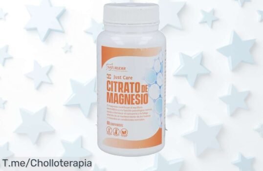 Naturlider Citrato de Magnesio con descuento brutal para olvidarte del cansancio y fortalecer tu cuerpo descubre este ofertón único a precio loco corre que vuela recuerdos