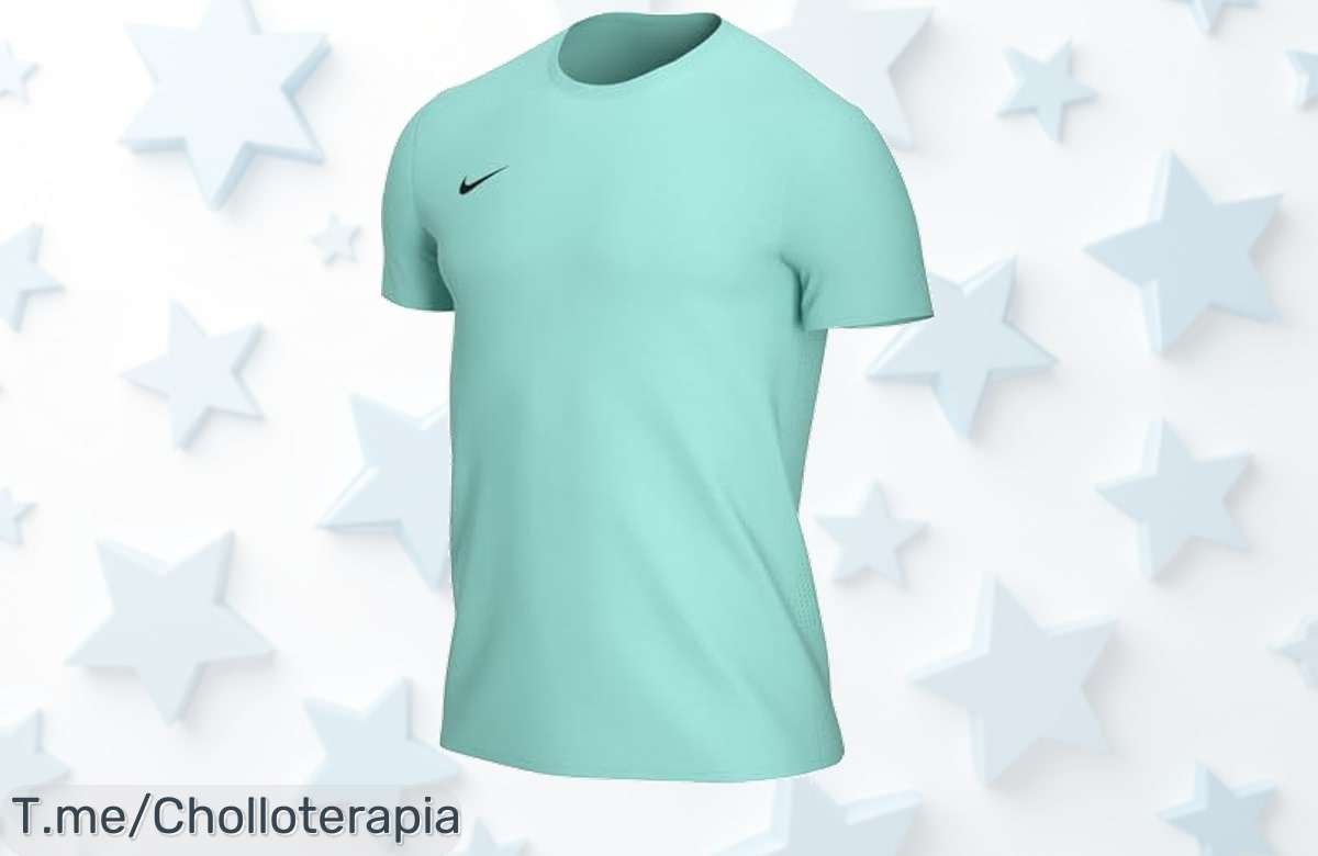 Nike M Nk Dry Park Vii Jsy Ss azul para hombre con tejido que respira diseño top a precio loco nunca visto aprovecha este descuento brutal antes de que se agote ¡corre ya!