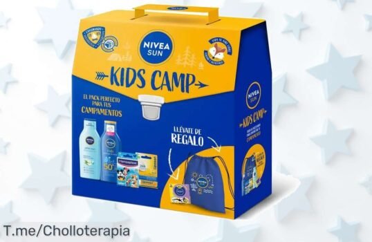 Nivea Sun pack campamento con kit completo para cuidar tu piel al 100% en un ofertón nunca visto aprovecha este descuento brutal y corre que vuelan las unidades