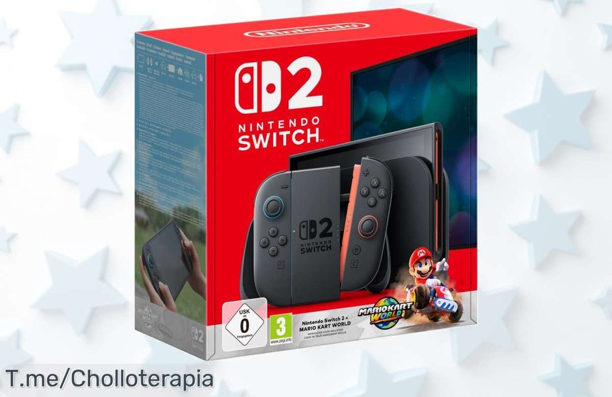Nueva Nintendo Switch 2 con pantalla gigante y Mario Kart World a precio loco disfruta un juego online brutal para ti y tus amigos este ofertón nunca visto se acaba rápido actúa ya