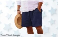 Nuevo short hombre súper ligero con algodón fresco para playa y deporte a precio loco nunca visto aprovecha este super chollo y consigue tu ofertón ya antes que se acabe