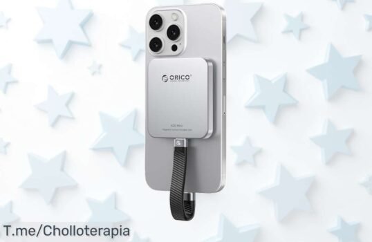 Orico SSD magnético 512GB para iPhone velocidad brutal de 2000MB-s graba en ProRes HDR 4K oferta nunca vista a precio loco corre antes que se acabe este ofertón