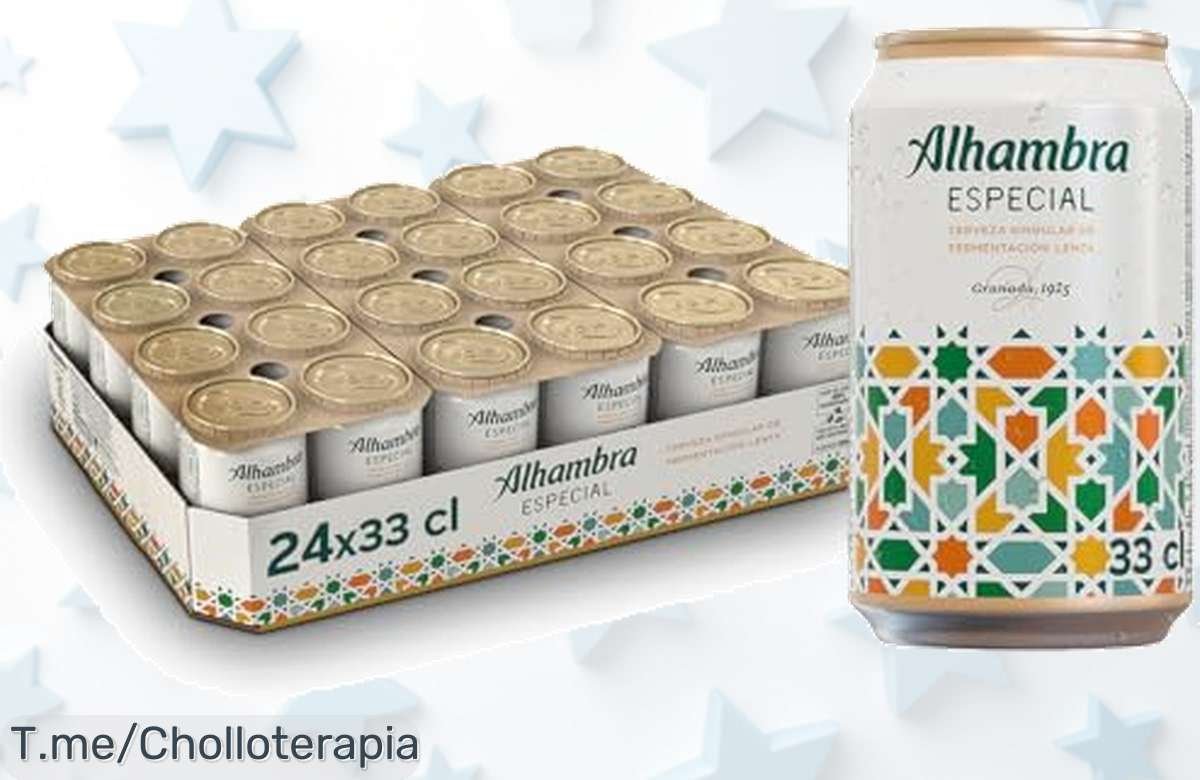 Pack 24 latas Alhambra Especial con sabor único y suave en un precio loco que nunca viste aprovecha este ofertón de descuento brutal antes que se acabe actúa ya
