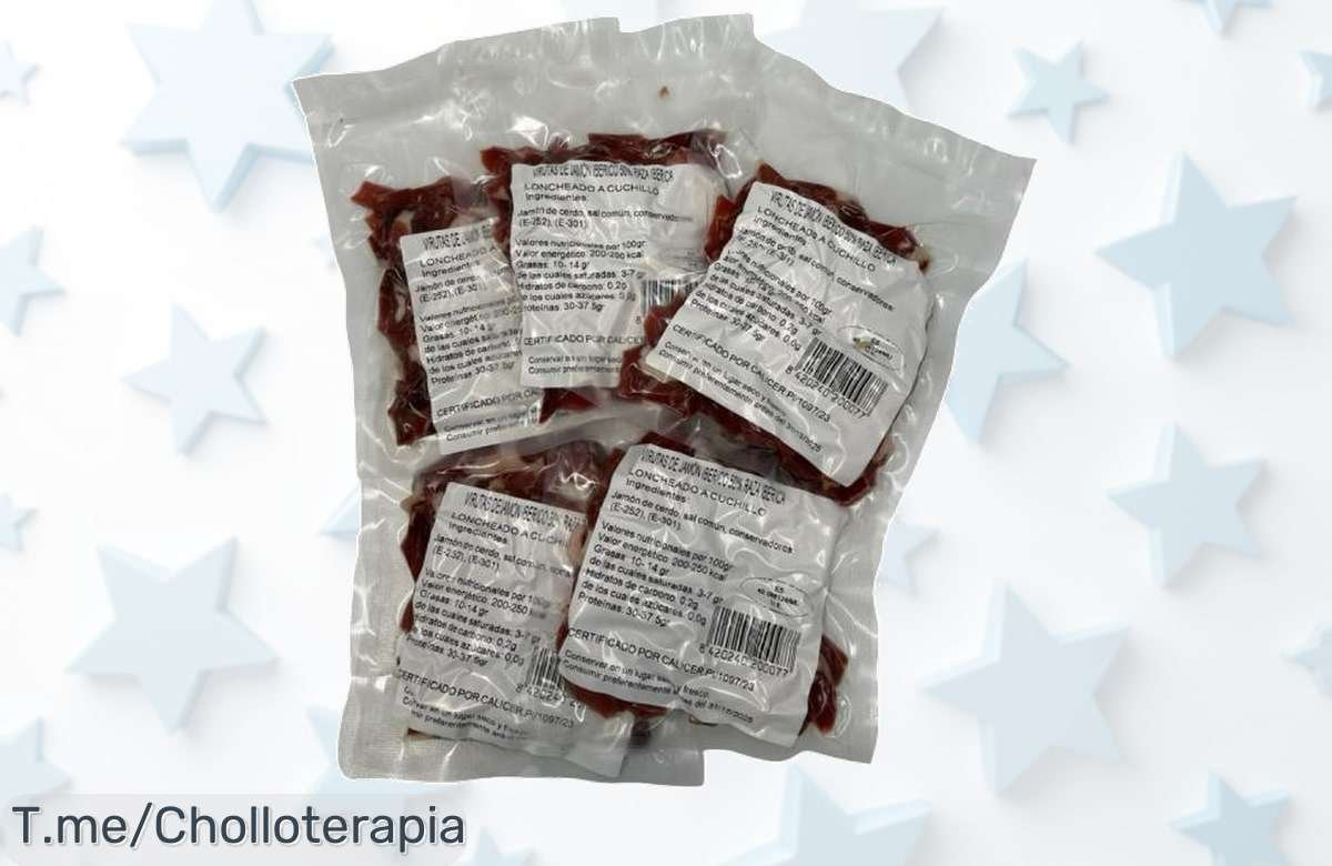 Pack de 5 sobres tacos jamón ibérico con descuento brutal un sabor único a precio loco que no volverás a ver aprovecha este ofertón limitado ¡compra ya antes que se acabe!