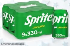 Pack de sprite lima limón súper fresco y bajo en calorías a un precio loco nunca visto disfruta este super chollo con descuento brutal aprovecha ya antes que se acabe