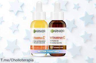 Pack sérum antimanchas día y noche con vitamina C a precio loco aprovecha este ofertón con descuento brutal para lucir una piel clara e hidratada corre que es oferta limitada