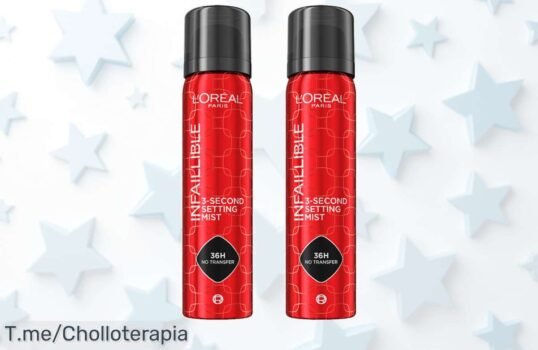 Pack spray fijador infallible 36h con efecto water-proof y oil-proof al precio loco que nunca viste aprovecha este ofertón limitado antes que se agote