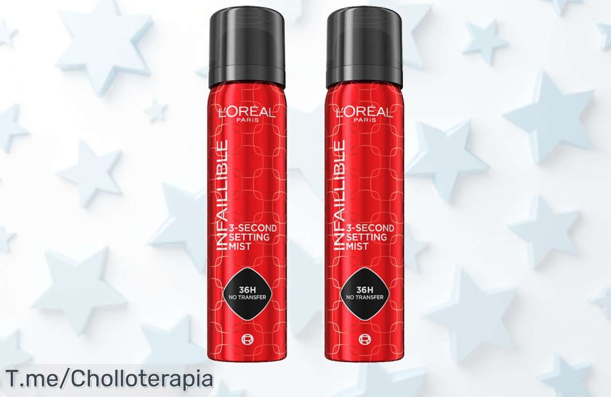 Pack spray fijador infallible 36h con efecto water-proof y oil-proof al precio loco que nunca viste aprovecha este ofertón limitado antes que se agote