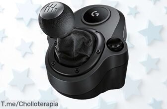 Palanca de cambios Logitech Driving Force con precisión total y cambios rápidos al mejor precio loco aprovecha este super chollo antes que desaparezca la oferta nunca vista