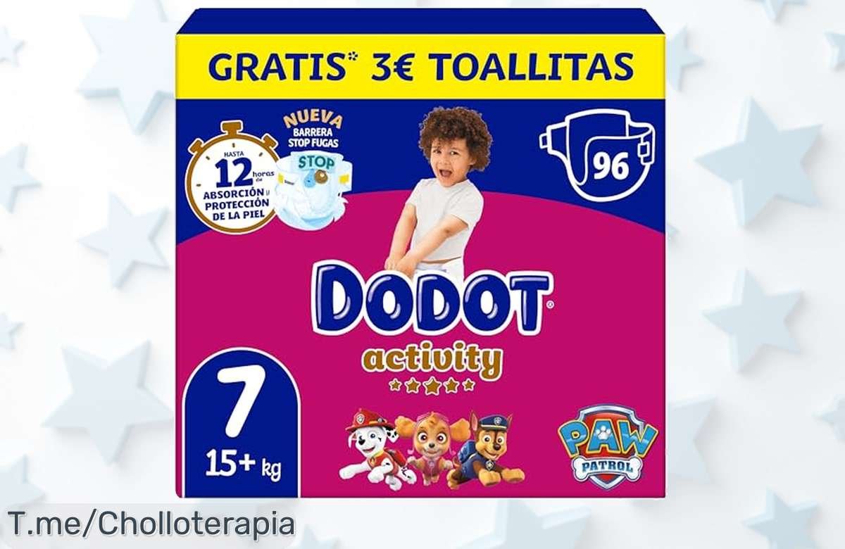 Pañales talla 7 con absorción rapidísima y hasta 12 h sin fugas el super chollo que cuida a tu bebé al mejor precio de ganga aprovecha este ofertón limitado ya