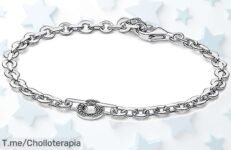 Pandora Signature pulsera única con brillo que enamora precio loco y descuento brutal nunca visto hazla tuya ya antes que se agote este super chollo