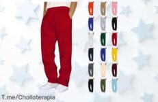 Pantalón chandal hombre con bolsillos y cintura elástica super chollo descuento brutal nunca visto consigue tu precio loco ya oferta limitada que vuela