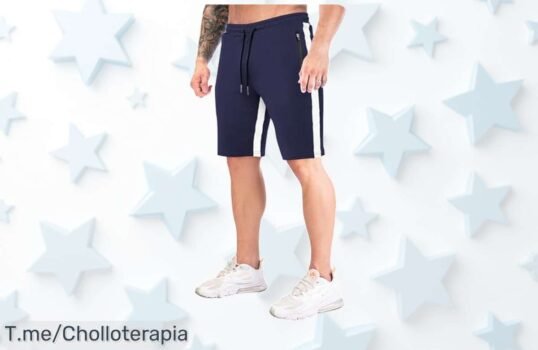 Pantalón corto deportivo hombre super fresco y elástico con bolsillos cremallera disfruta de un precio loco nunca visto aprovecha este ofertón por tiempo limitado hoy mismo