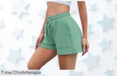 Pantalón deportivo mujer con cintura elástica y bolsillos amplios un ofertón nunca visto para moverte libre y cómoda haz tuyo este super chollo antes que se acabe