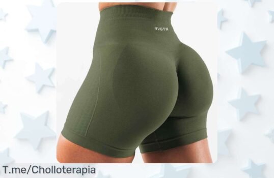 Pantalones cortos NVGTN con contorno amplificado para entrenar y yoga oferta brutal precio loco que no volverá nunca más aprovecha este super chollo antes de que se agoten