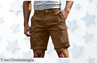 Pantalones cortos cargo súper resistentes con malla transpirable perfecto para verano aprovecha este ofertón precio loco y descuento brutal compra ya antes que se agoten