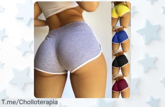 Pantalones cortos sexis con estiramiento alto y diseño Y2K disfruta de un descuentazo brutal que jamás viste corre por este ofertón de precio loco antes que vuelen