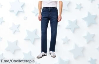 Pantalones para hombre Wrangler Texas corte recto clásico con material resistente y toque elástico precio rebajado chollazo limitado ¡no dejes escapar esta ganga que vuela!