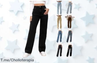 Pantalones vaqueros vintage holgados con bolsillos cargo a precio de ganga único aprovecha este super chollo oferta brutal antes que desaparezca compra ya