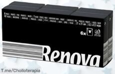 Pañuelos Renova negros triple capa súper resistentes con un descuento brutal nunca visto aprovecha este super chollo y lleva calidad al mejor precio antes que se terminen