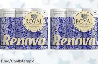 Papel higiénico cuatro capas súper resistente con un oferta brutal cuidado total para tu piel Aprovecha este super chollo de precio loco antes que se agote ¡compra ya!