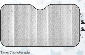 Parasol para coche con 2 ventosas súper práctico protege tu luna del sol en verano aprovecha este super chollo nunca visto precio loco y ofertón limitado actúa ya