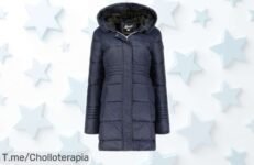 Parka Geographical Norway Deneza para mujer en marine con precio rebajado, súper ofertón por tiempo limitado que no puedes dejar pasar para lucir genial y ahorrar al máximo ¡corre antes de que se acabe!