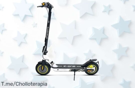 Patinete eléctrico smartGyro Zone 2 Gray con batería para 30 km y triple frenada seguro a un precio loco super chollo que volará ¡aprovecha este ofertón único ya!