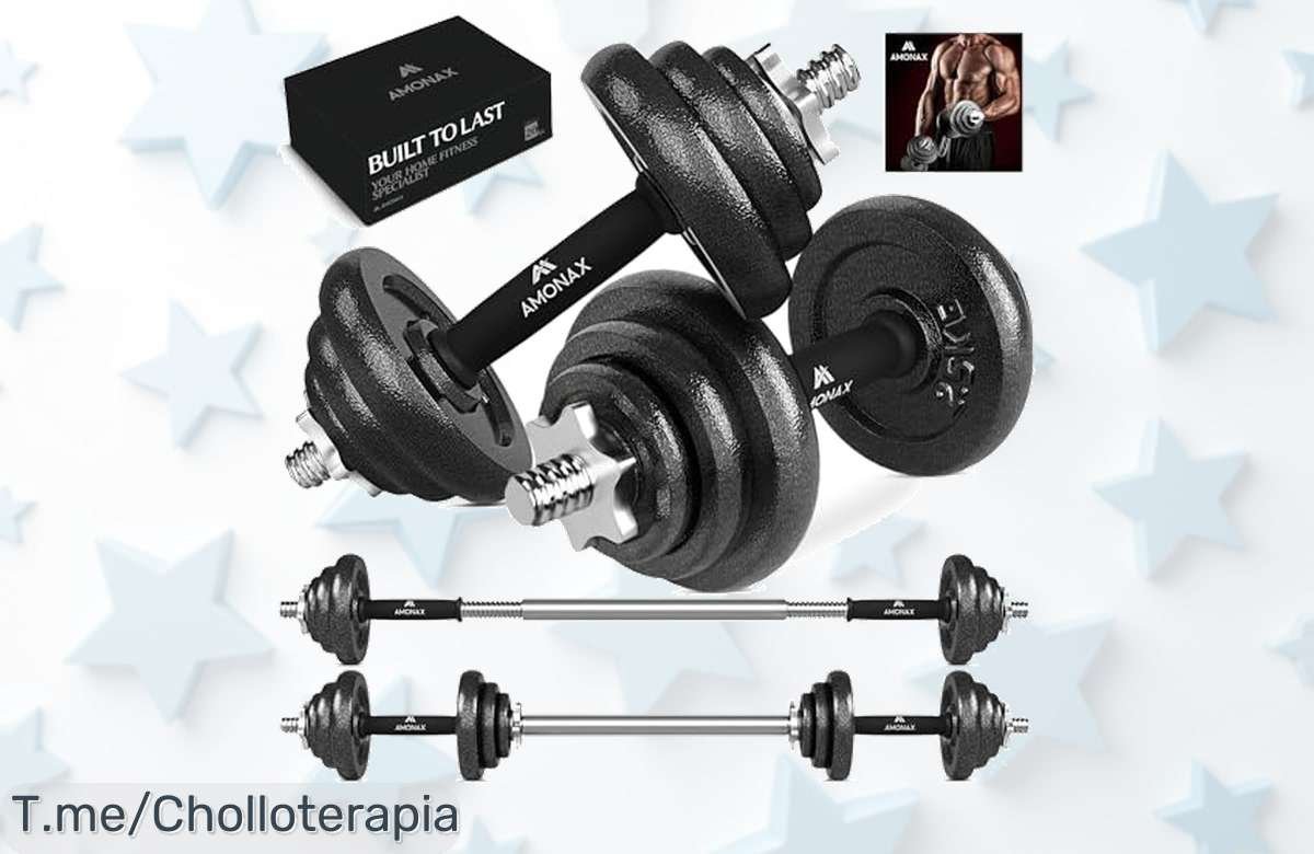 Pesas ajustables súper resistentes con agarre antideslizante que duran toda la vida aprovecha este ofertón con descuento brutal y precio loco por tiempo limitado actúa ya