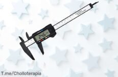 Pie de rey digital Vinabo con pantalla grande súper chollo mide rápido y exacto sin líos aprovecha este descuento brutal precio loco y oferta limitada actúa ya