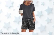 Pijama corto de algodón fresquito con estampado veraniego ideal para verano precio loco nunca visto hazte ya con este ofertón antes que vuelen las unidades