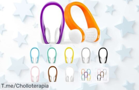 Pinzas nariz natación para niños y adultos con 10 clips de silicona que no dejan pasar el agua aprovechahoy este ofertón con descuento brutal nunca visto precio loco ¡compra ya!