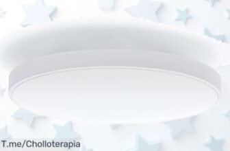 Plafón LED para baño resistente al agua con luz fría y 3000 lúmenes precio loco nunca visto ilumina tu espacio por años aprovecha este super chollo ya