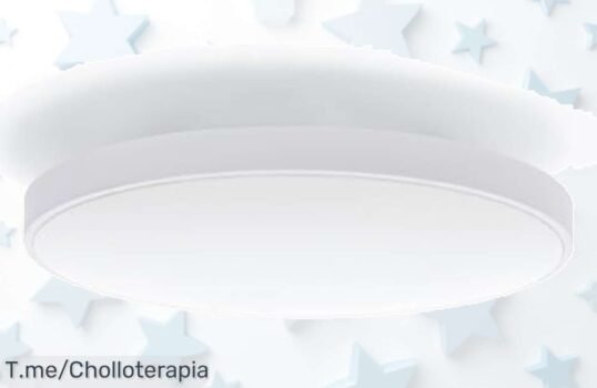 Plafón LED para baño resistente al agua con luz fría y 3000 lúmenes precio loco nunca visto ilumina tu espacio por años aprovecha este super chollo ya