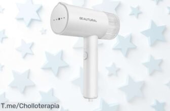 Plancha de vapor portátil beautural calienta en 30 segundos elimina arrugas fácil con precio loco y descuento brutal aprovecha este ofertón único antes que se agoten