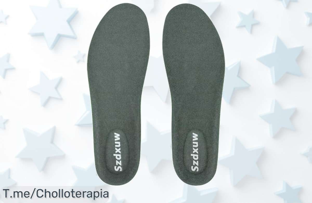 Plantillas memory foam con soporte de arco para pies frescos y sin olor todo el día a un precio loco nunca visto aprovecha este ofertón limitado ¡corre que vuelan!