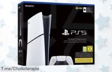 Playstation 5 Slim Digital 1TB con descuento brutal oferta nunca vista precio loco para jugar sin parar corre que vuelan estos ofertones limita tu compra ya