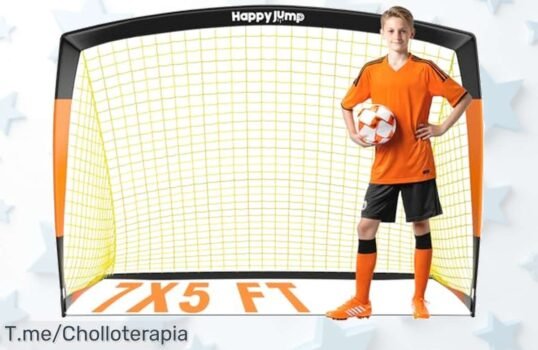 Portería gigante para fútbol 7x5 ft súper resistente con descuento brutal disfruta de un super chollo único precio loco oferta limitada compra ya antes que vuelen